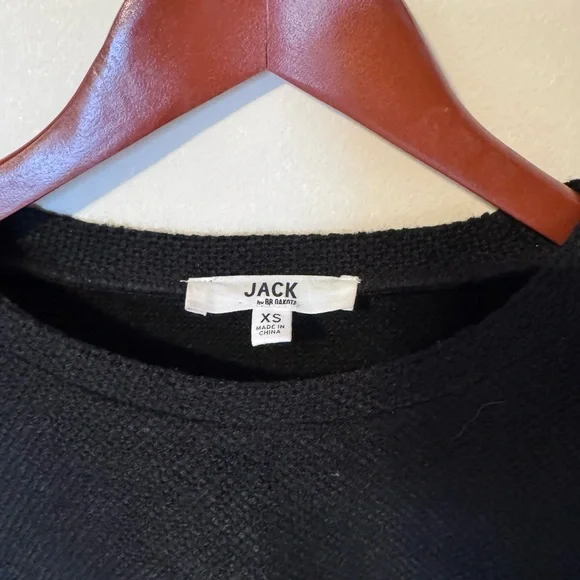 Jack by BB Dakota Black Buttoned Sweater - Picture 2 of 4